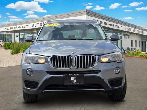 Space Gray Metallic 2016 BMW X3 xDrive28i