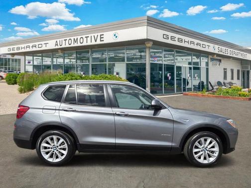 Space Gray Metallic 2016 BMW X3 xDrive28i