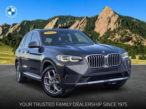 Dark Graphite Metallic 2023 BMW X3 xDrive30i