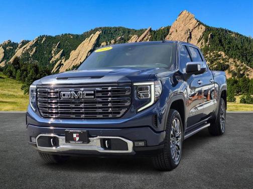 Pacific Blue Metallic 2023 GMC Sierra 1500 Denali Ultimate