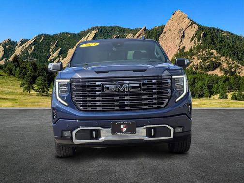 Pacific Blue Metallic 2023 GMC Sierra 1500 Denali Ultimate