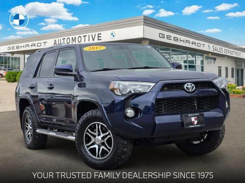 Nautical Blue Metallic 2017 Toyota 4Runner SR5