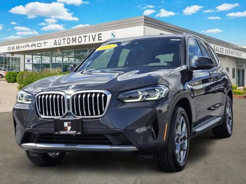 Dark Graphite Metallic 2024 BMW X3 xDrive30i