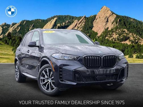 Carbon Black Metallic 2026 BMW X5 PHEV xDrive50e SUV