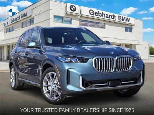 Blue Ridge Mountain Metallic 2026 BMW X5 PHEV xDrive50e SUV