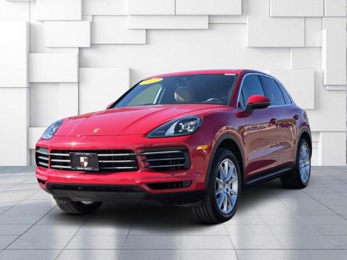 Carmine Red 2022 Porsche Cayenne Platinum Edition