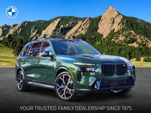 Green Metallic 2025 BMW X7 M60i