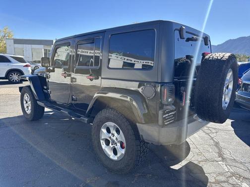 Black Clearcoat 2013 Jeep Wrangler Unlimited Sahara