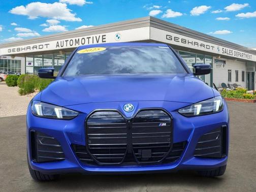 Frozen Portimao Blue Metallic 2025 BMW i4 Gran Coupe M50
