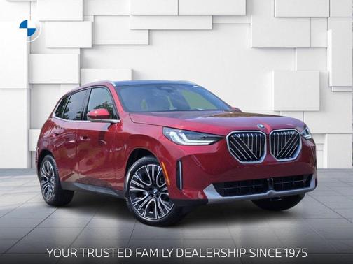 Red Metallic 2026 BMW X3 30 xDrive