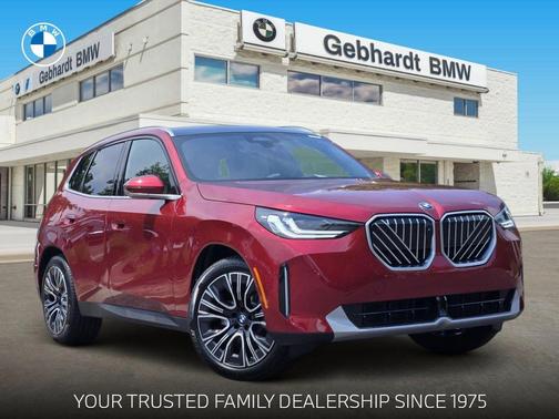 Red Metallic 2026 BMW X3 30 xDrive
