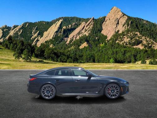 Black Sapphire Metallic 2023 BMW i4 Gran Coupe M50