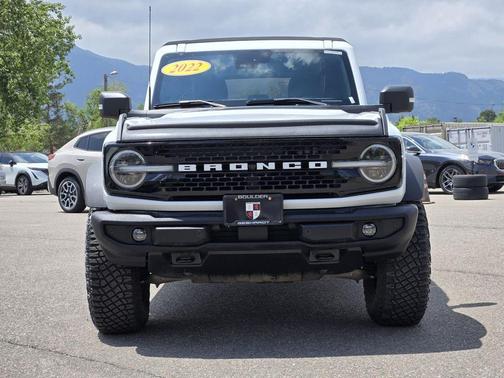 Oxford White 2022 Ford Bronco Wildtrak