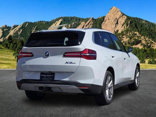 Alpine White 2025 BMW X3 30 xDrive