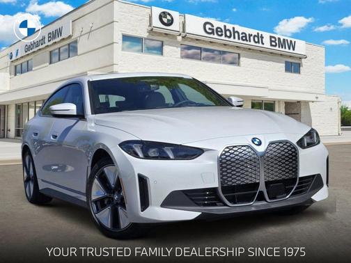 Mineral White Metallic 2026 BMW i4 Gran Coupe xDrive40