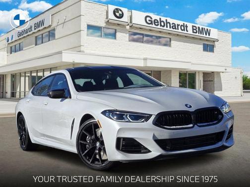 Mineral White Metallic 2026 BMW M850 Gran Coupe i xDrive Sedan