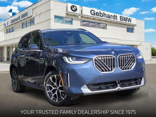 Arctic Race Blue Metallic 2026 BMW X3 30 xDrive