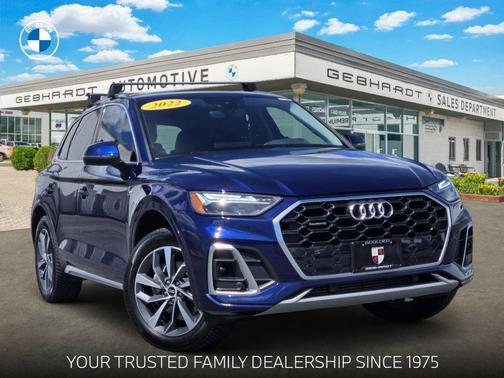 Navarra Blue Metallic 2022 Audi Q5 45 S line quattro Premium SUV