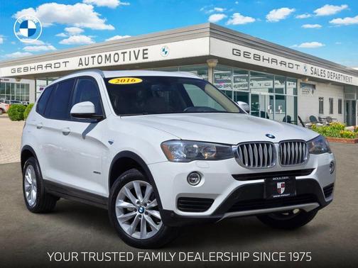 Alpine White 2016 BMW X3 xDrive28i