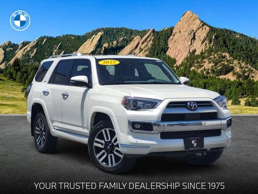 Blizzard Pearl 2022 Toyota 4Runner Limited