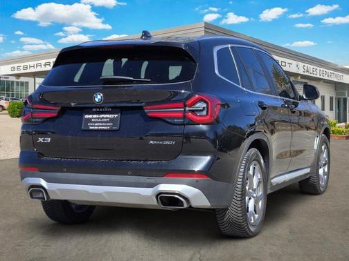 Black Sapphire Metallic 2023 BMW X3 xDrive30i