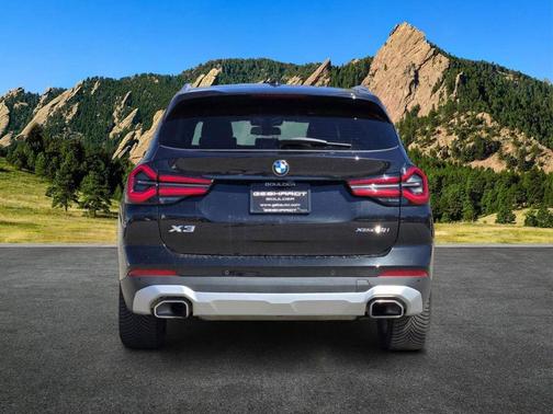 Black Sapphire Metallic 2023 BMW X3 xDrive30i