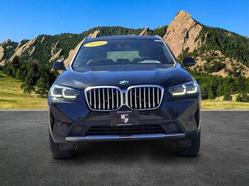 Black Sapphire Metallic 2023 BMW X3 xDrive30i