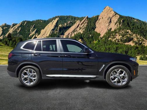 Black Sapphire Metallic 2023 BMW X3 xDrive30i