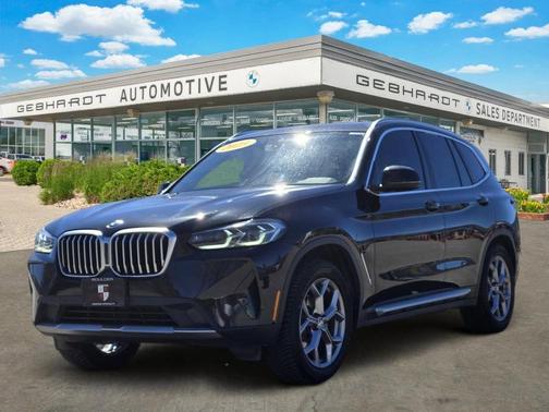Black Sapphire Metallic 2023 BMW X3 xDrive30i
