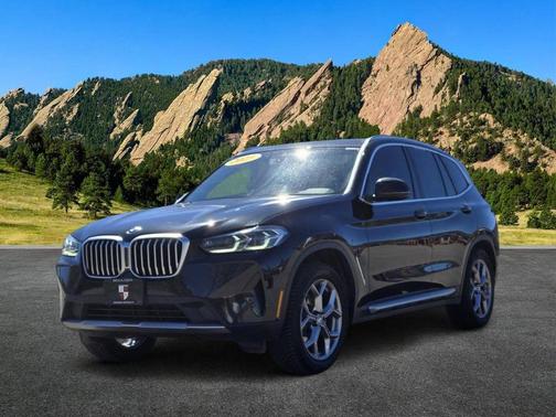 Black Sapphire Metallic 2023 BMW X3 xDrive30i