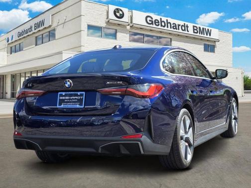 Tanzanite Blue II Metallic 2026 BMW i4 Gran Coupe xDrive40