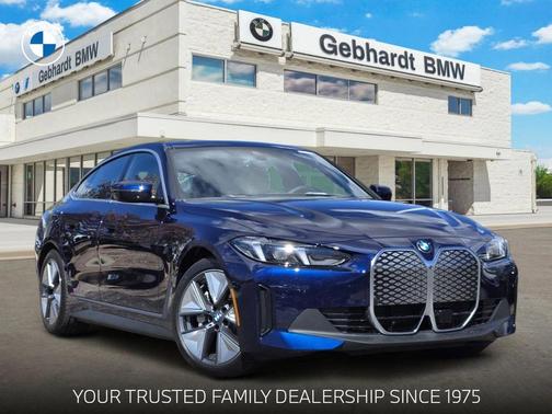 Tanzanite Blue II Metallic 2026 BMW i4 Gran Coupe xDrive40