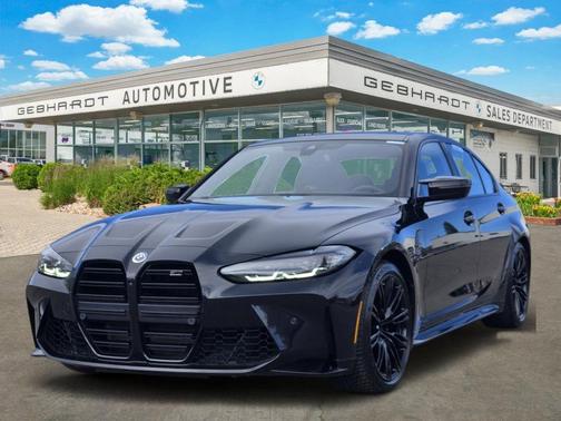 Black Sapphire Metallic 2023 BMW M3 Competition xDrive