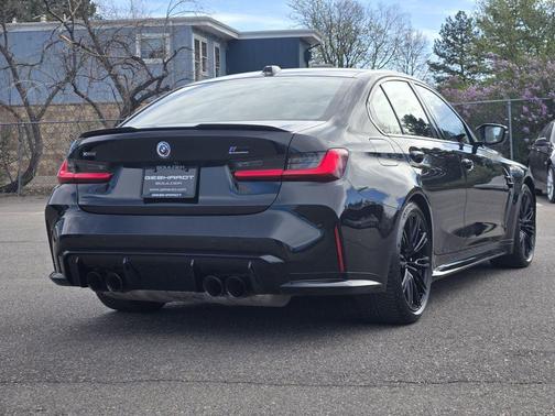 Black Sapphire Metallic 2023 BMW M3 Competition xDrive