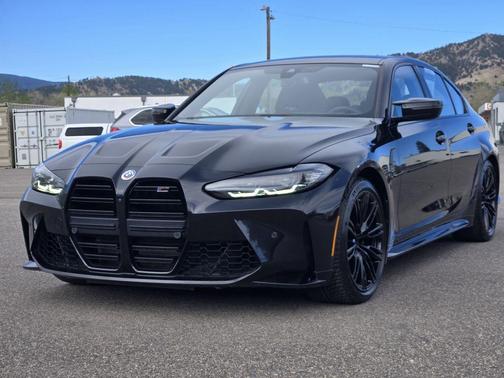 Black Sapphire Metallic 2023 BMW M3 Competition xDrive