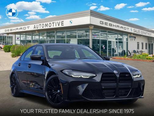Black Sapphire Metallic 2023 BMW M3 Competition xDrive