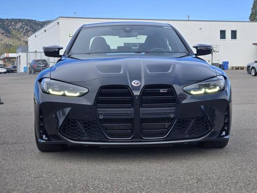 Black Sapphire Metallic 2023 BMW M3 Competition xDrive