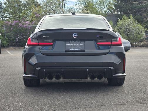 Black Sapphire Metallic 2023 BMW M3 Competition xDrive