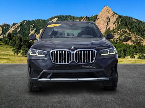 Black Sapphire Metallic 2023 BMW X3 xDrive30i