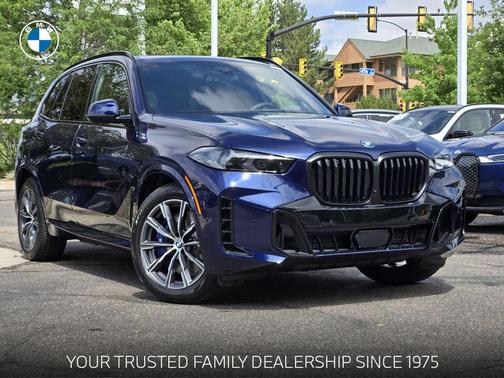 Tanzanite Blue II Metallic 2026 BMW X5 PHEV xDrive50e