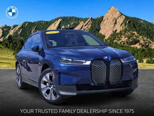 Phytonic Blue Metallic 2025 BMW iX xDrive50