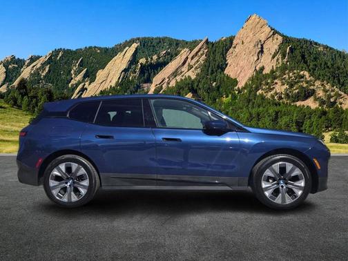 Phytonic Blue Metallic 2025 BMW iX xDrive50
