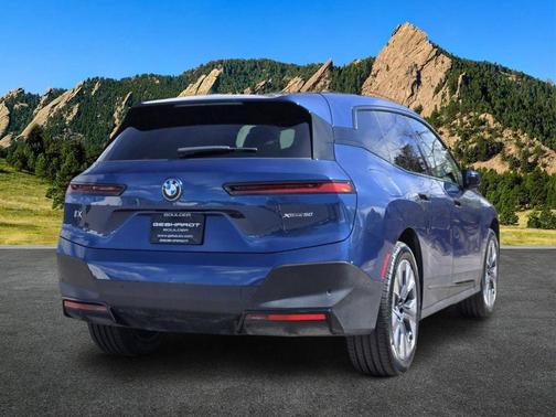 Phytonic Blue Metallic 2025 BMW iX xDrive50