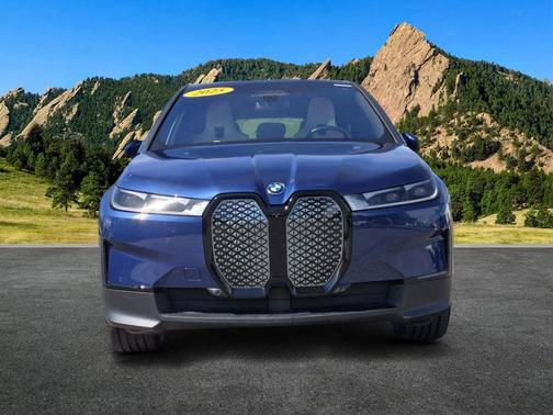 Phytonic Blue Metallic 2025 BMW iX xDrive50