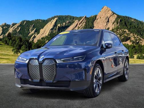 Phytonic Blue Metallic 2025 BMW iX xDrive50