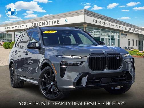 Gray Metallic 2026 BMW X7 M60i