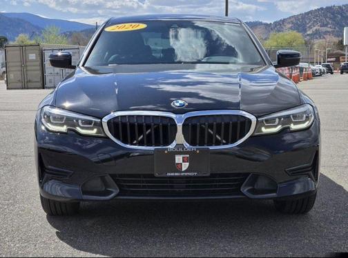 Jet Black 2020 BMW 330 i xDrive