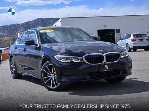 Jet Black 2020 BMW 330 i xDrive