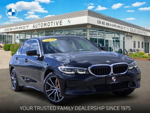 Jet Black 2020 BMW 330 i xDrive