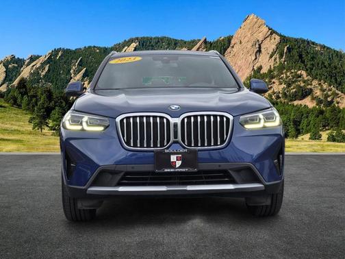 Phytonic Blue Metallic 2023 BMW X3 xDrive30i